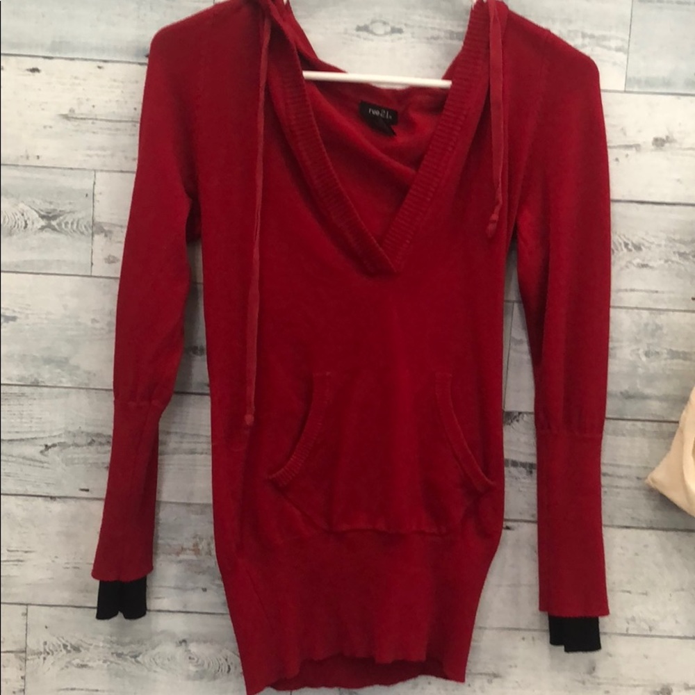 Loose Red Sweater